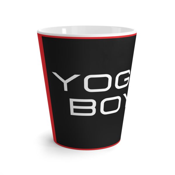 Yoga Boy Latte Mug - Ideal for Coffee Lovers and Yogis