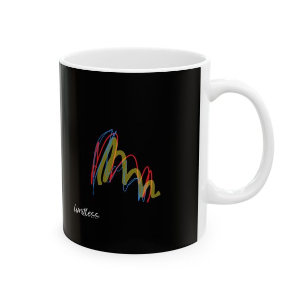 Limitless Ceramic Mug - 11oz & 15oz, Motivational Drinkware for Everyday Inspiration
